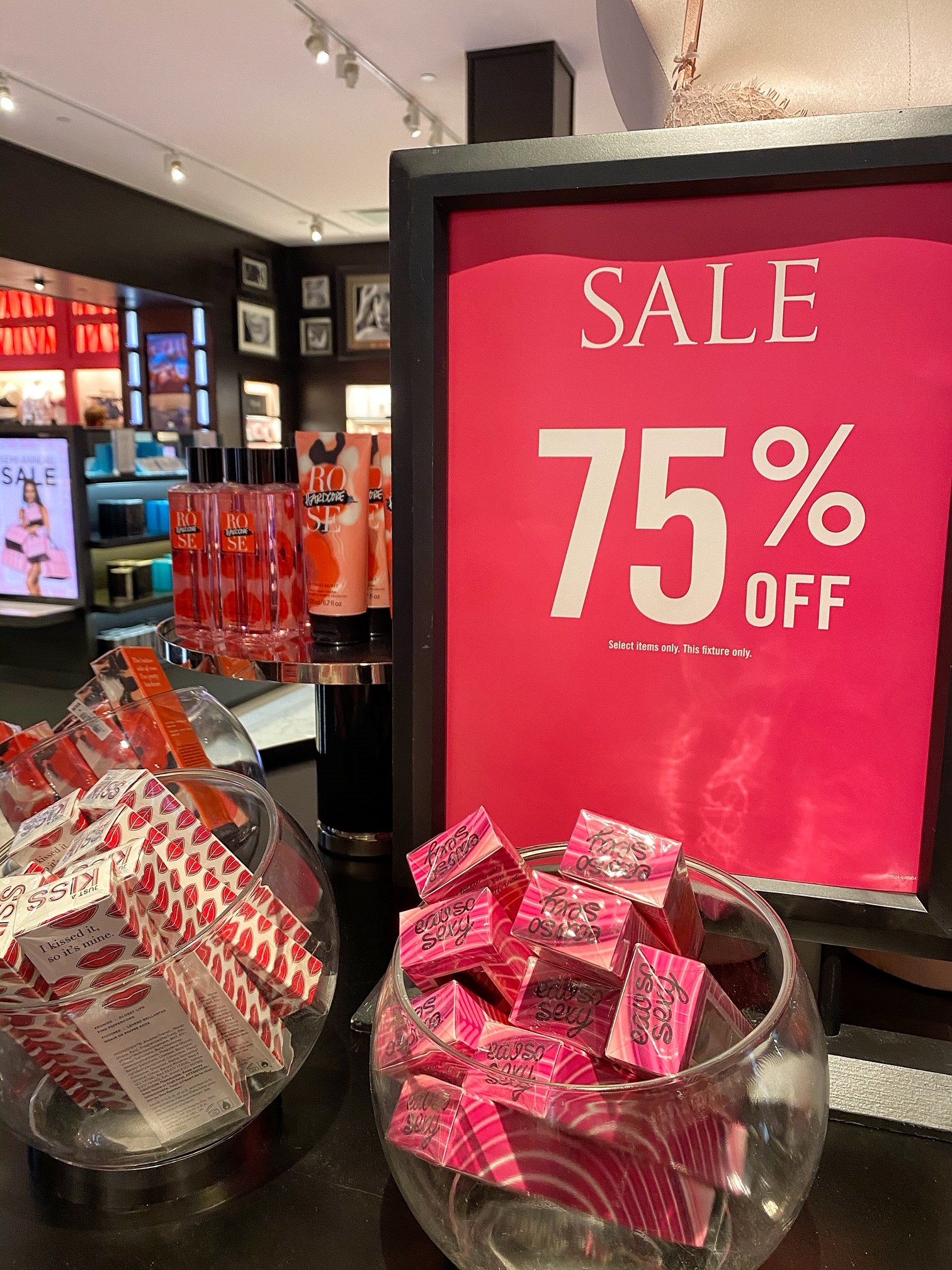 Victoria's Secret - ICYMI, the Semi-Annual Sale is now an extra 25% off.  Translation: Act fast. Shop the Sale
