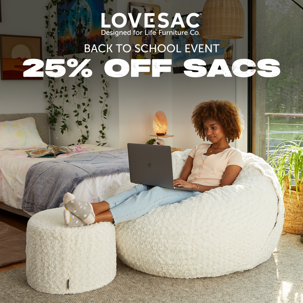 The LoveSac pillow and other comfy chairs to try this winter