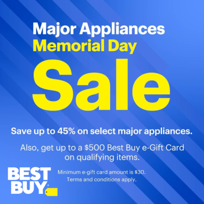 Best Buy Campaign 4 Major Appliances Memorial Day Sale EN 1000x1000 1