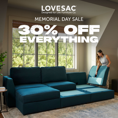 Lovesac Campaign 115 Memorial Day Sale 30 Off Everything EN 1000x1000 1