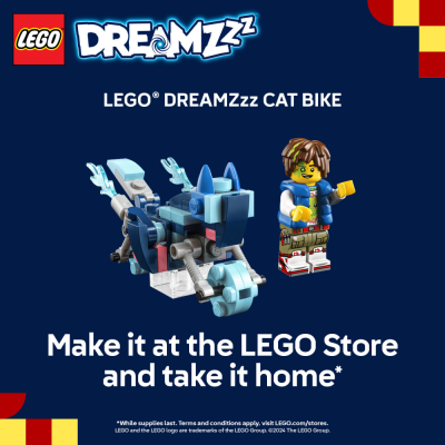 LEGO Campaign 63 Build a LEGO® DREAMZzz Cat Bike at The LEGO Store and take it home with you EN 1000x1000 1