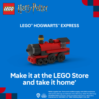 LEGO Campaign 73 Build a LEGO® Harry Potter™ Hogwarts Express™ and take it home with you EN 1000x1000 1