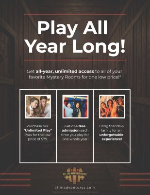 Unlimited Play Pass Flyer