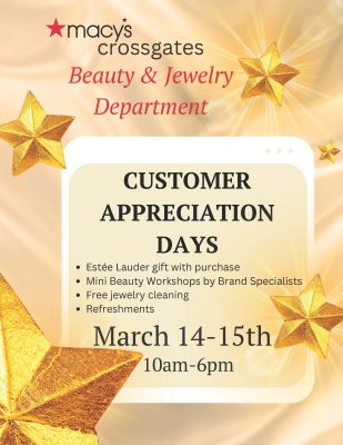 Customer Appreciation March 14 15